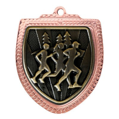 Shield Medal - Cricket Ball