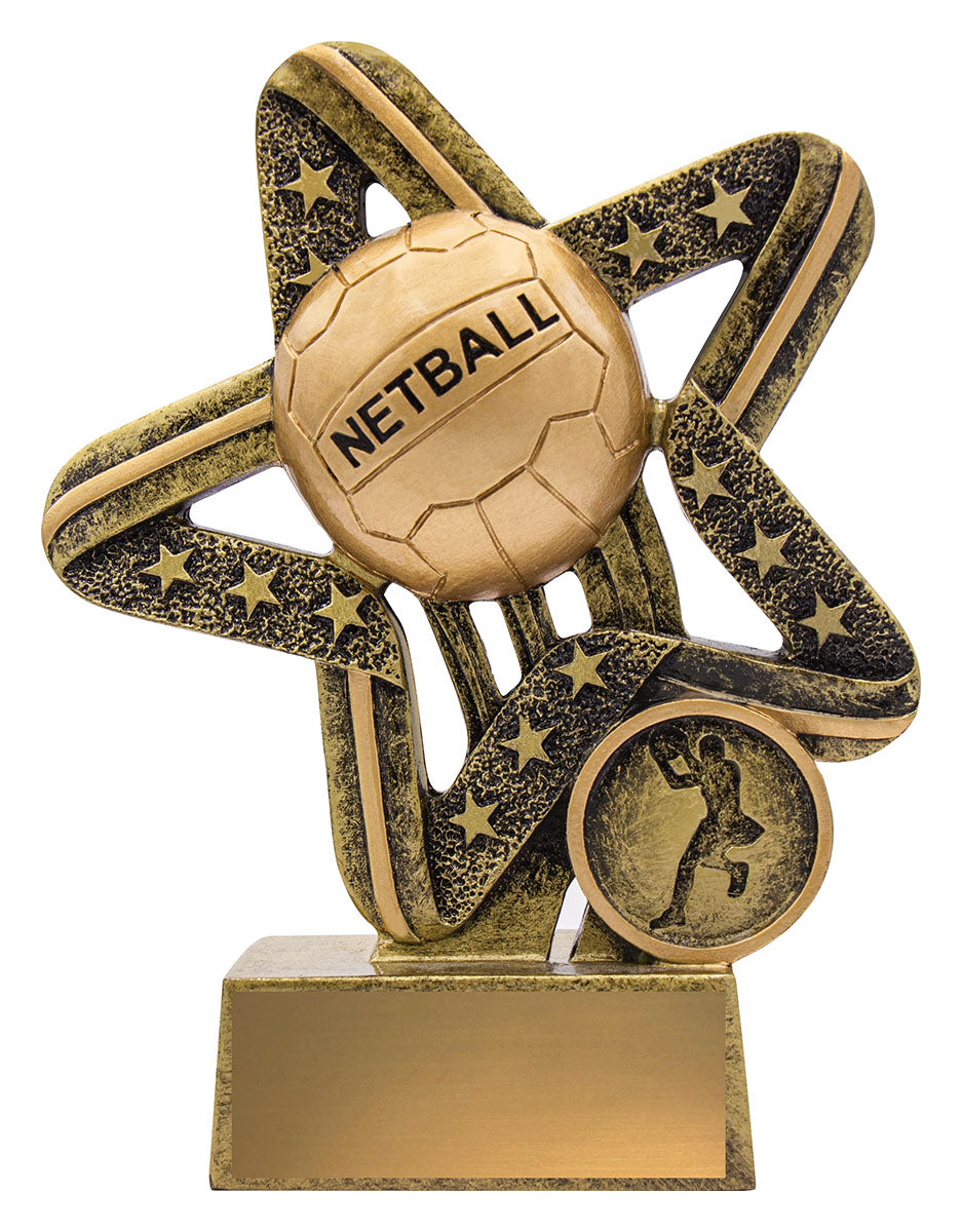 Netball Stars & Stripes 135mm