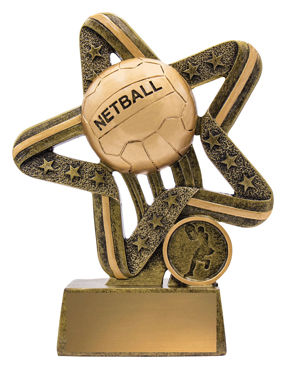 Netball Stars & Stripes 155mm