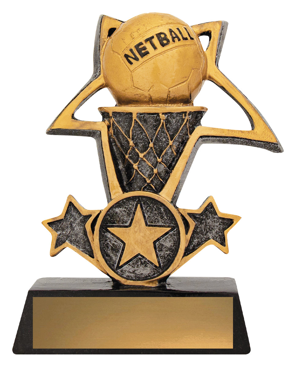 Netball Tri-Star 115mm