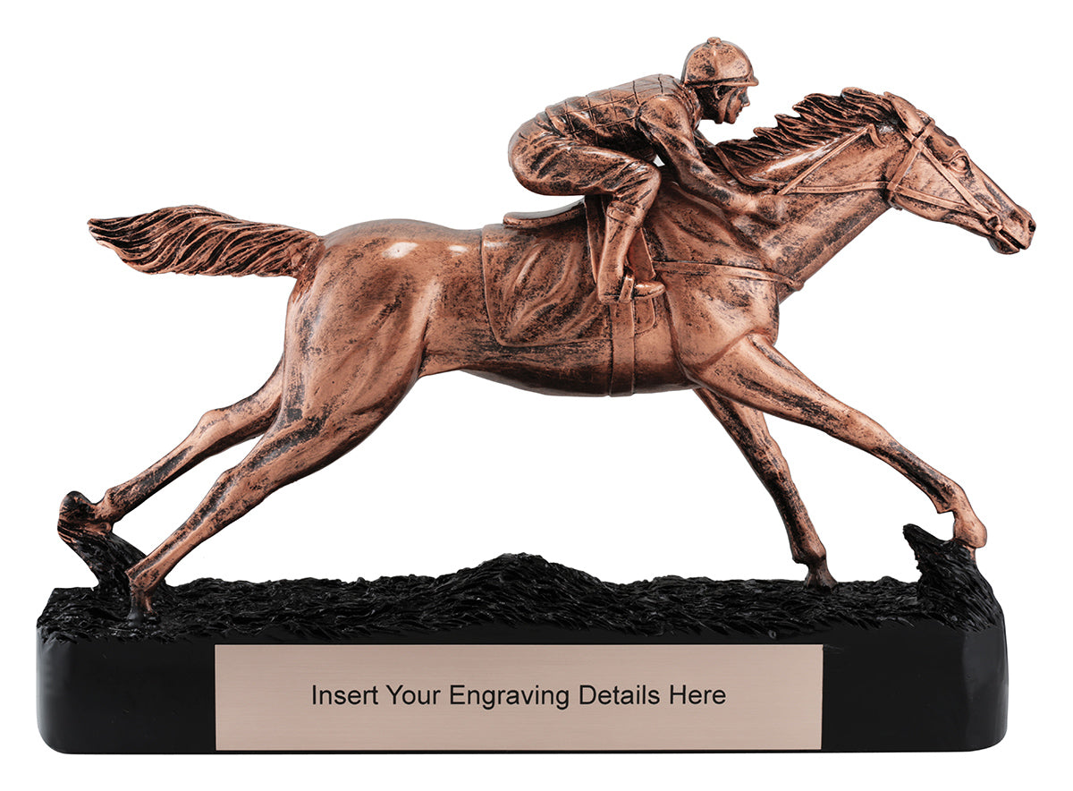 Bronze Racing Trophy 230mm