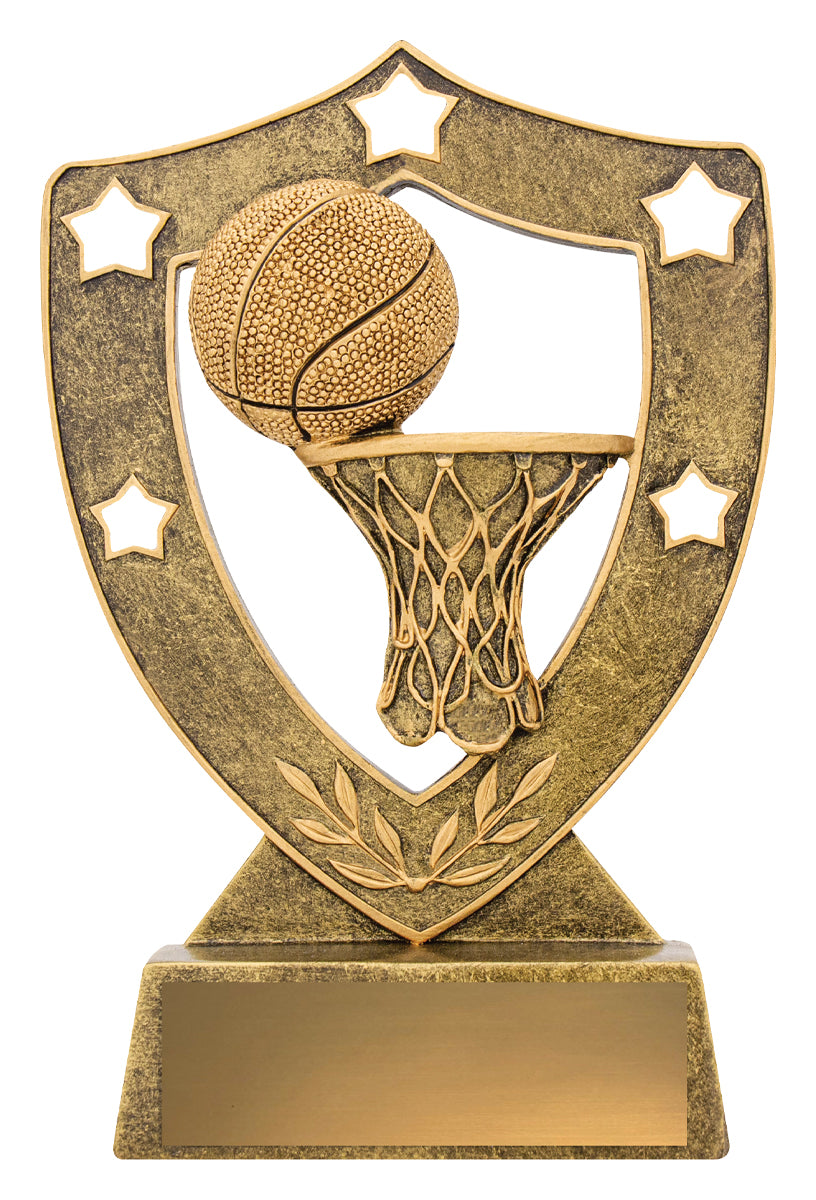 Basketball Gold Shield 210mm