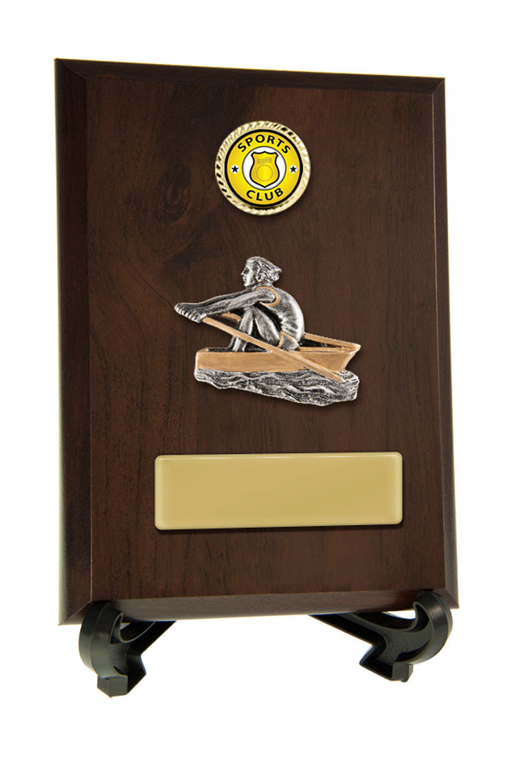 Plaque with Rowing Trim