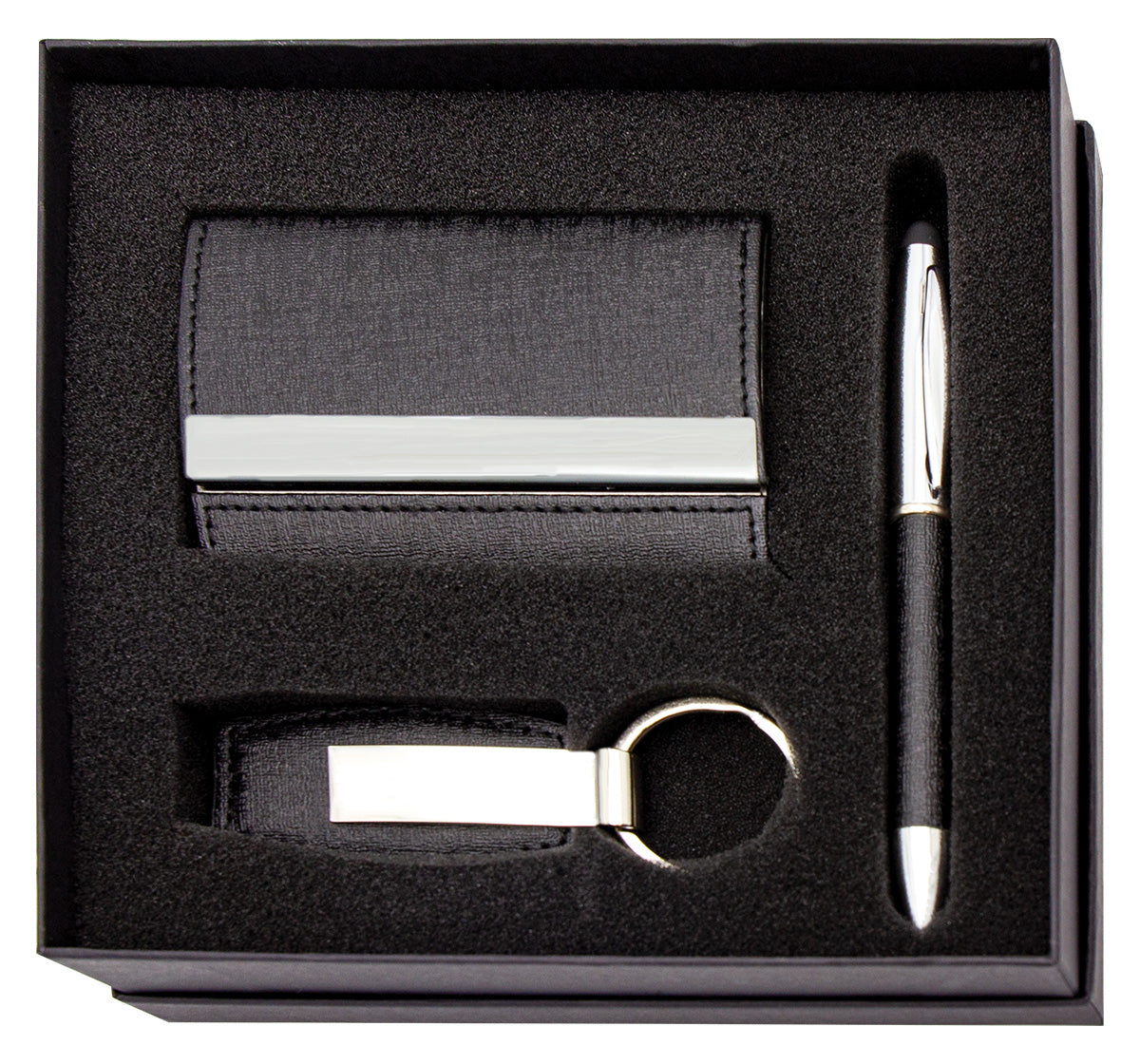 Pen and Keychain Gift Set 170x170mm