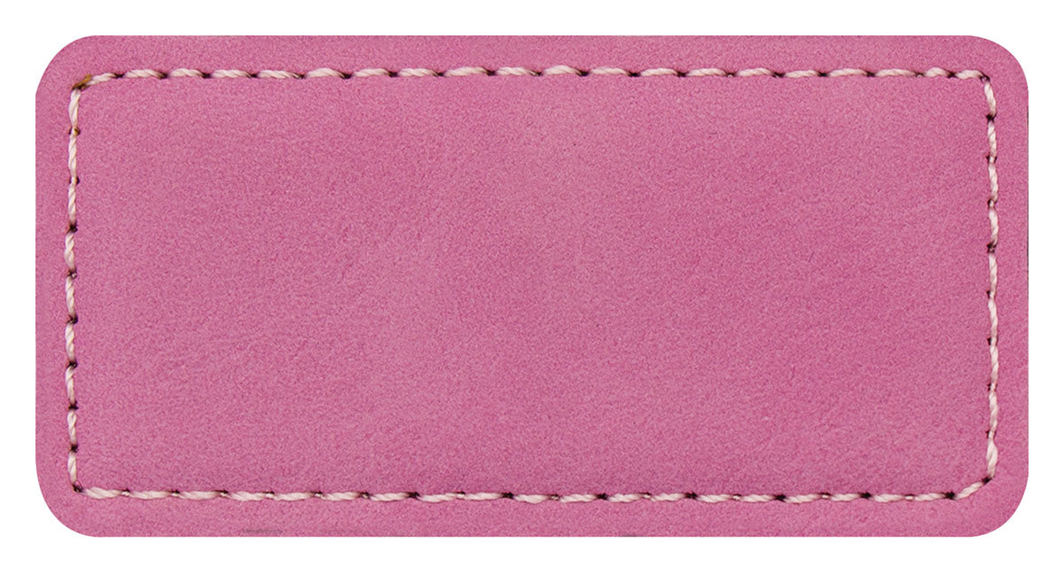 Name Badge - Pink 75 x 35mm