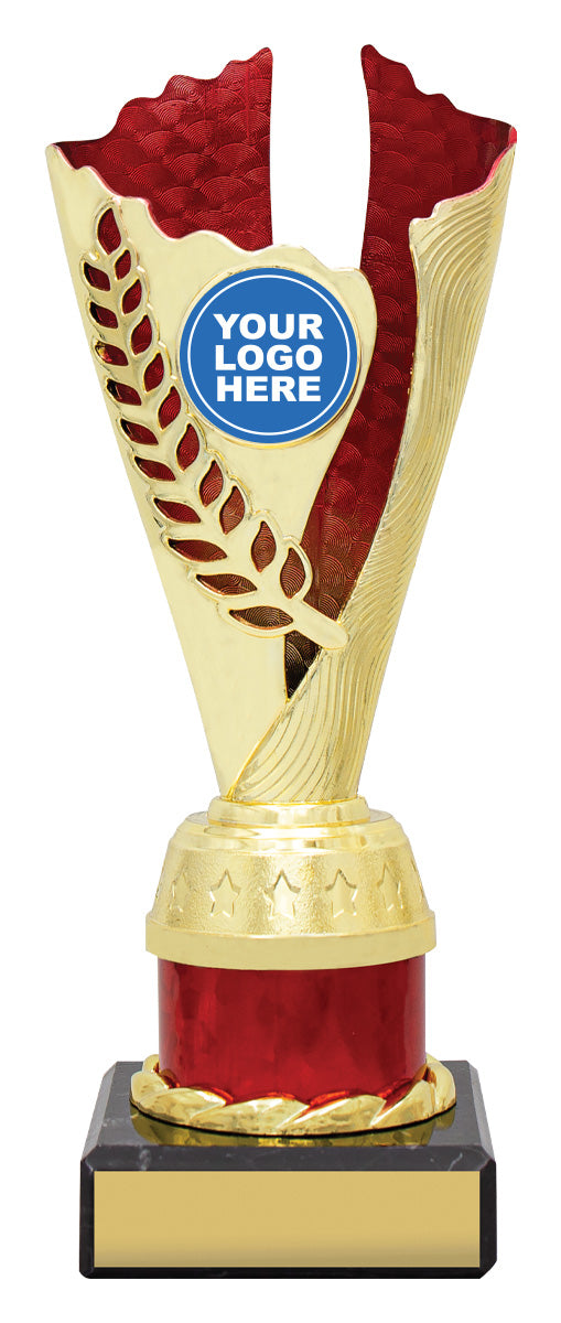 Spirit Cups - Gold / Red 200mm