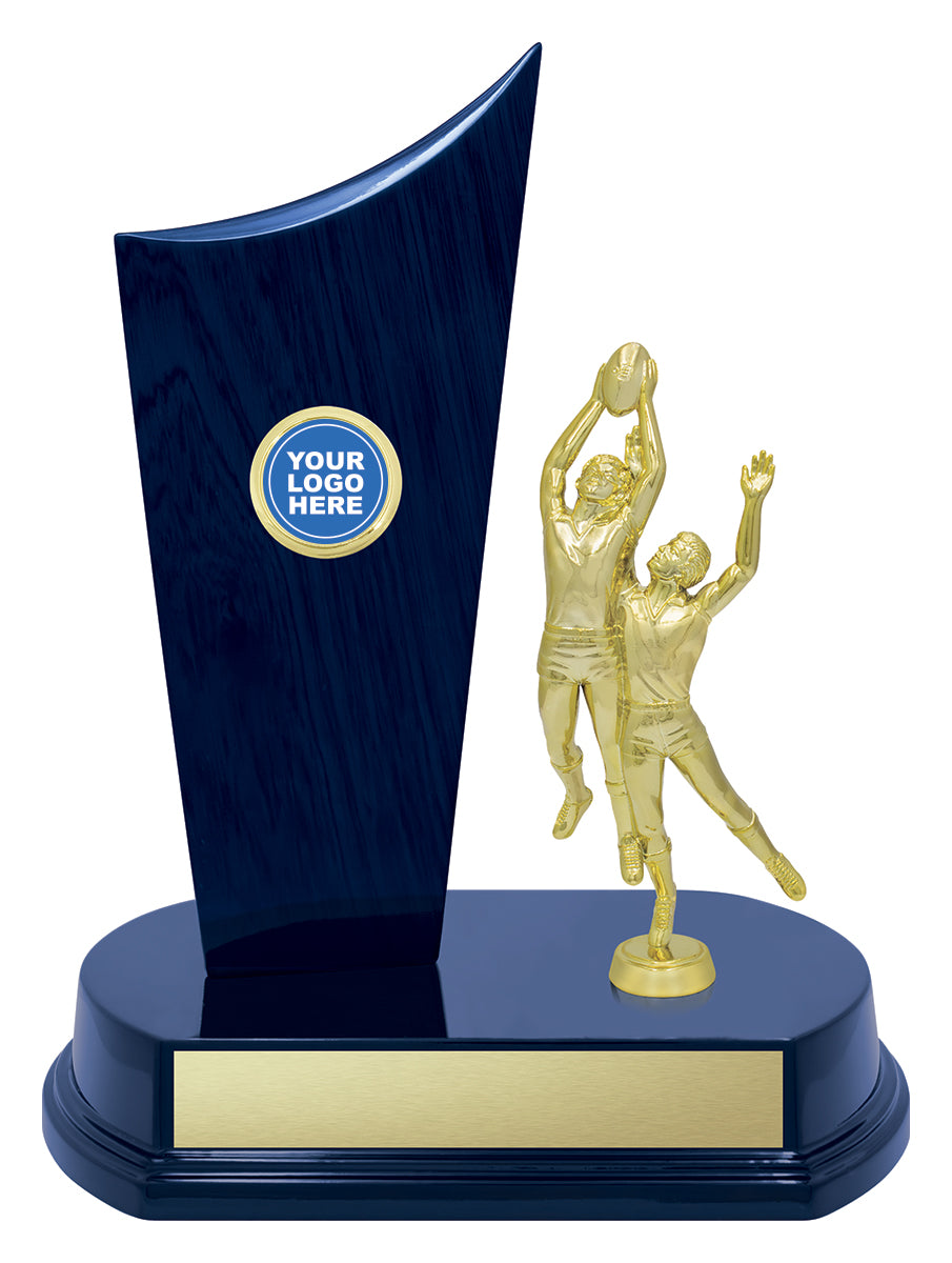 Blue Vintage Crest 230mm