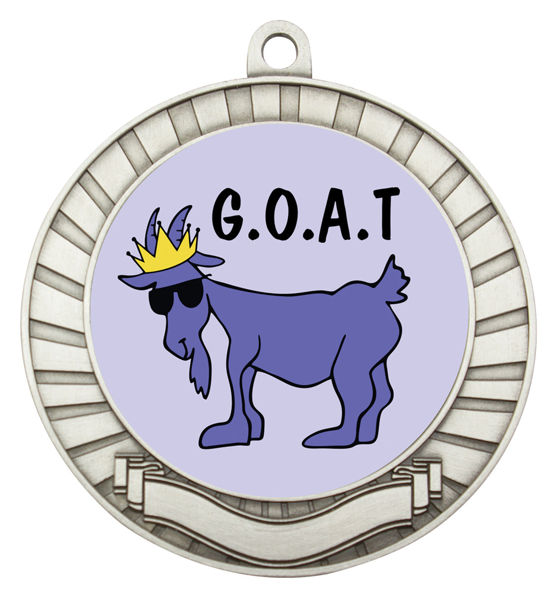 Eco Scroll - GOAT Silver