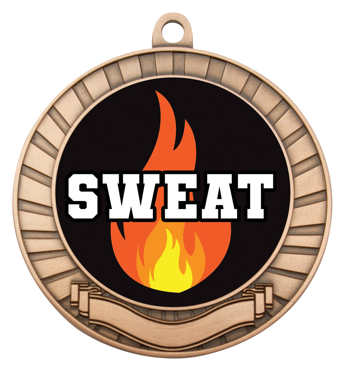 Eco Scroll - Sweat Training Bronze