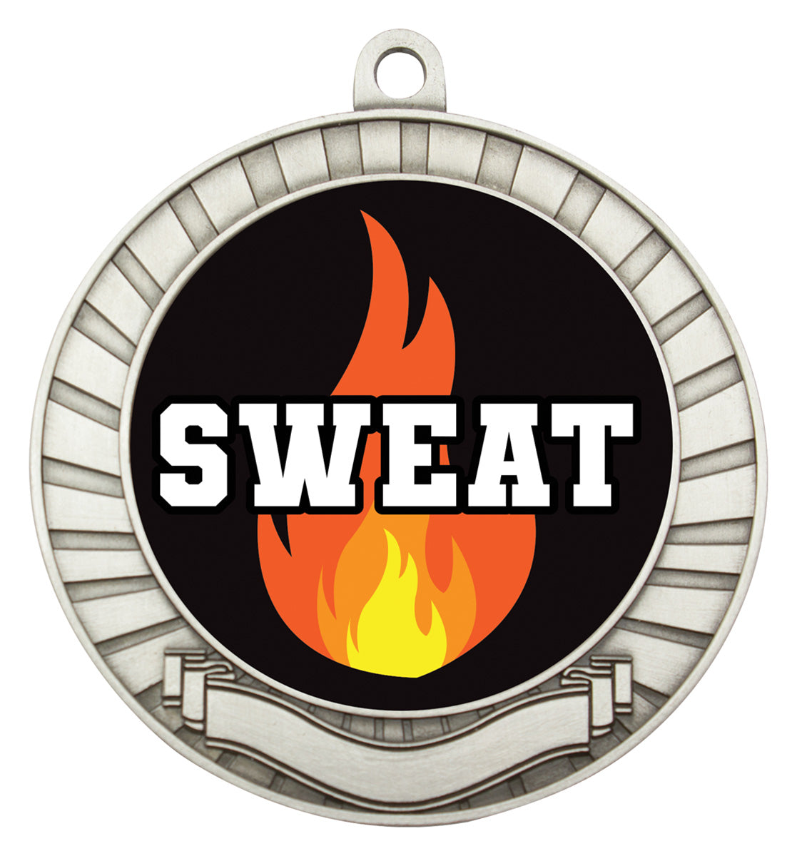 Eco Scroll - Sweat Training Silver