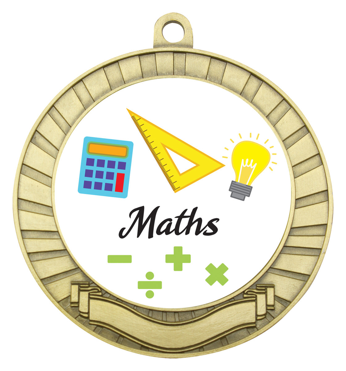 Eco Scroll - Maths Gold