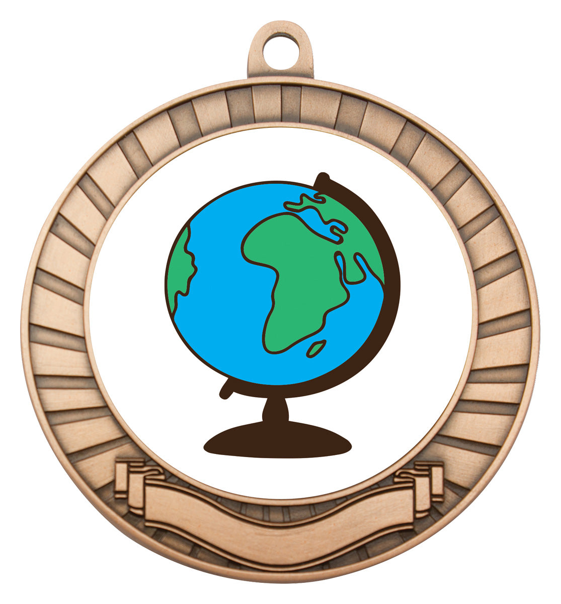 Eco Scroll - Globe Bronze
