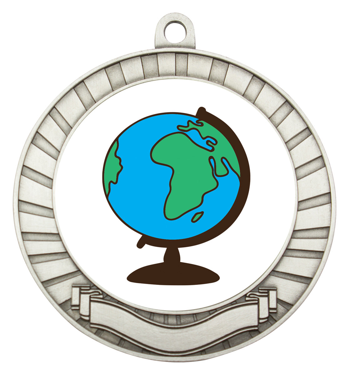 Eco Scroll - Globe Silver