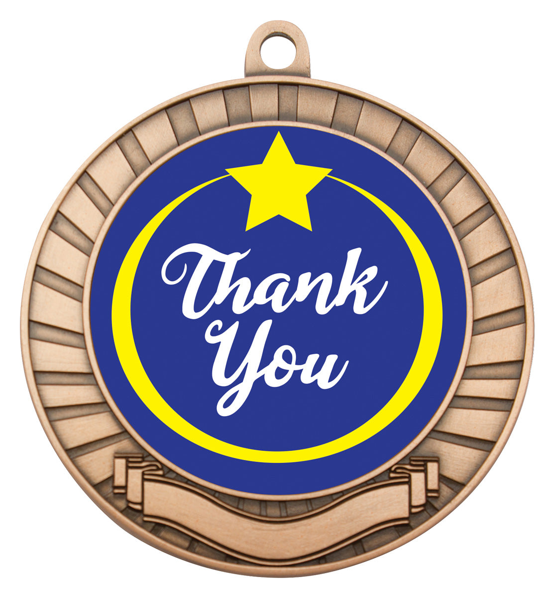 Eco Scroll - Thank You Bronze