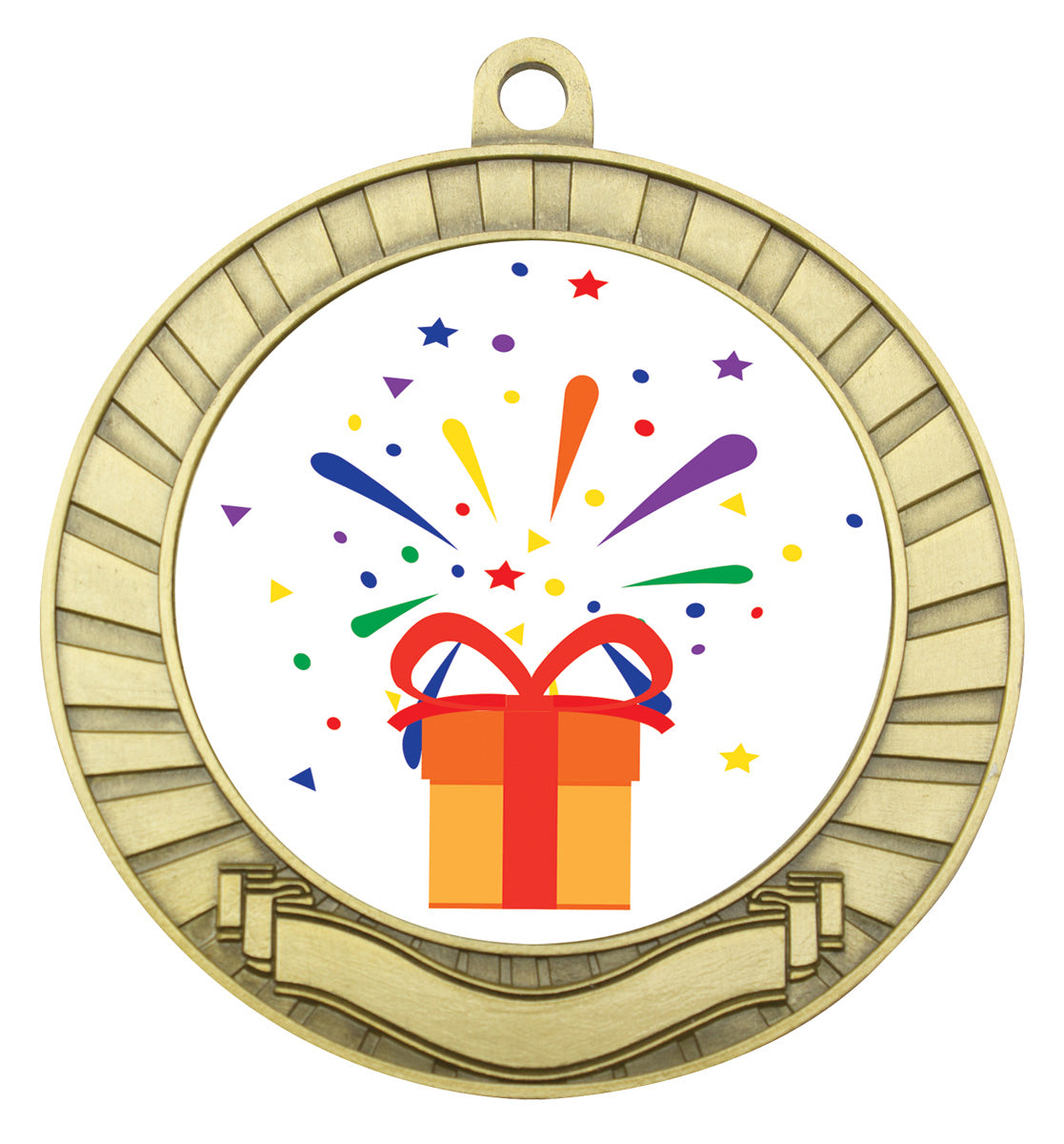 Eco Scroll - Birthday Gold