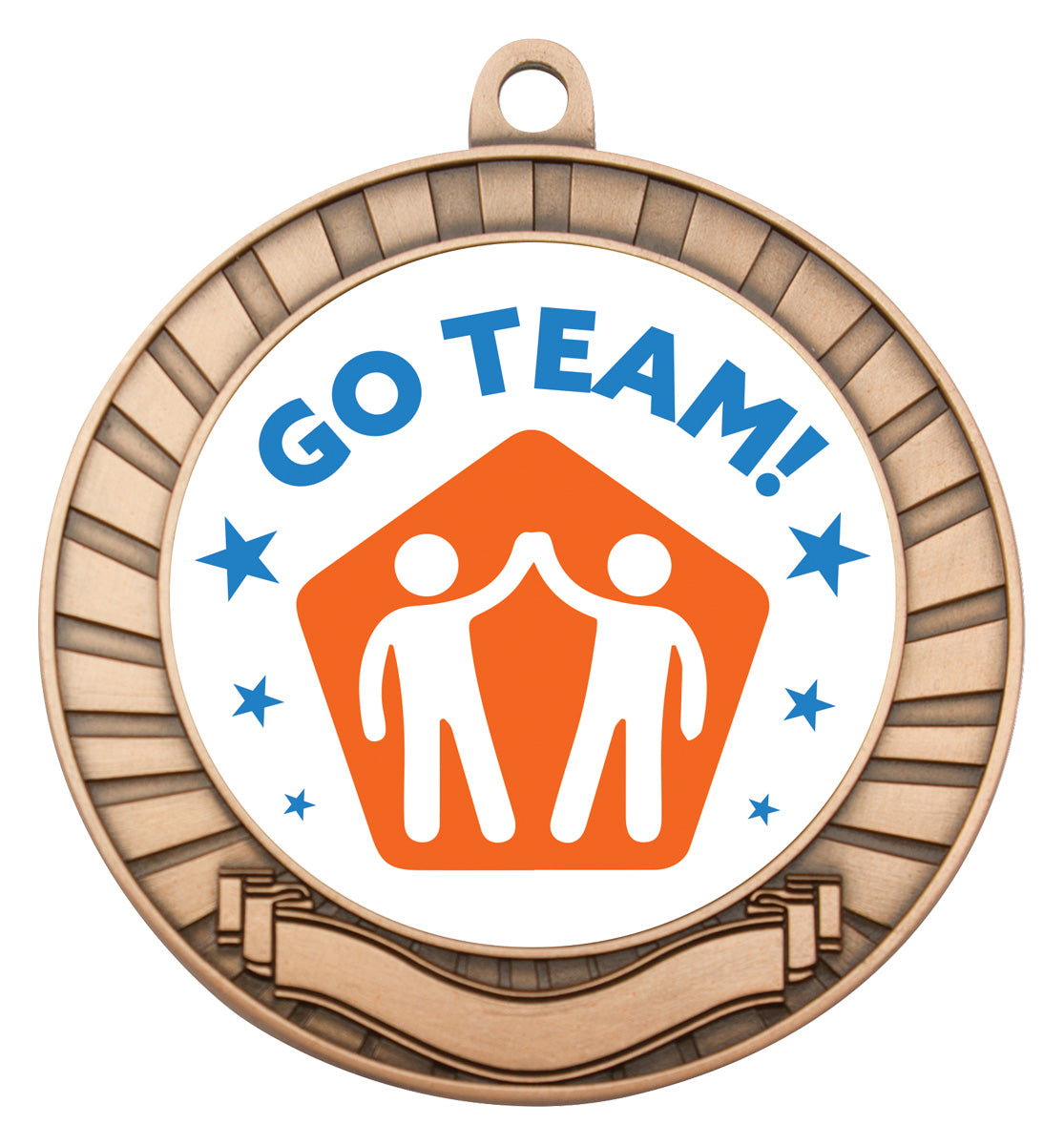 Eco Scroll - Teamwork Bronze