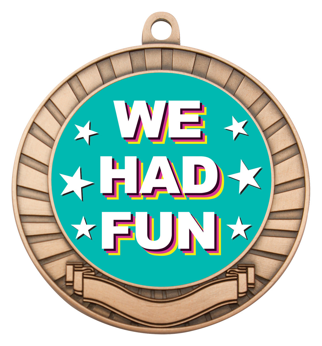 Eco Scroll - We Had Fun Bronze