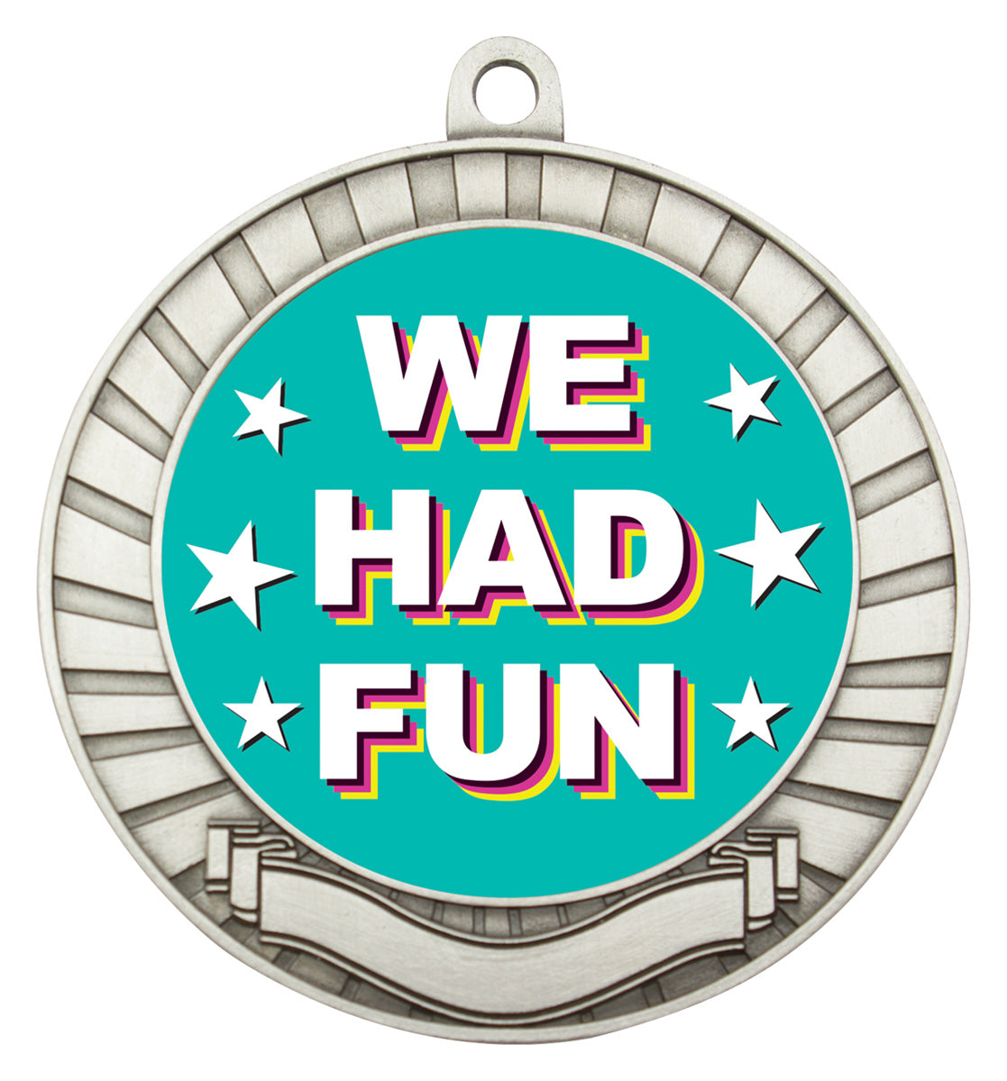 Eco Scroll - We Had Fun Silver