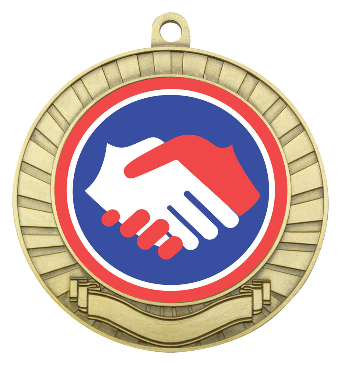 Eco Scroll - Handshake Gold