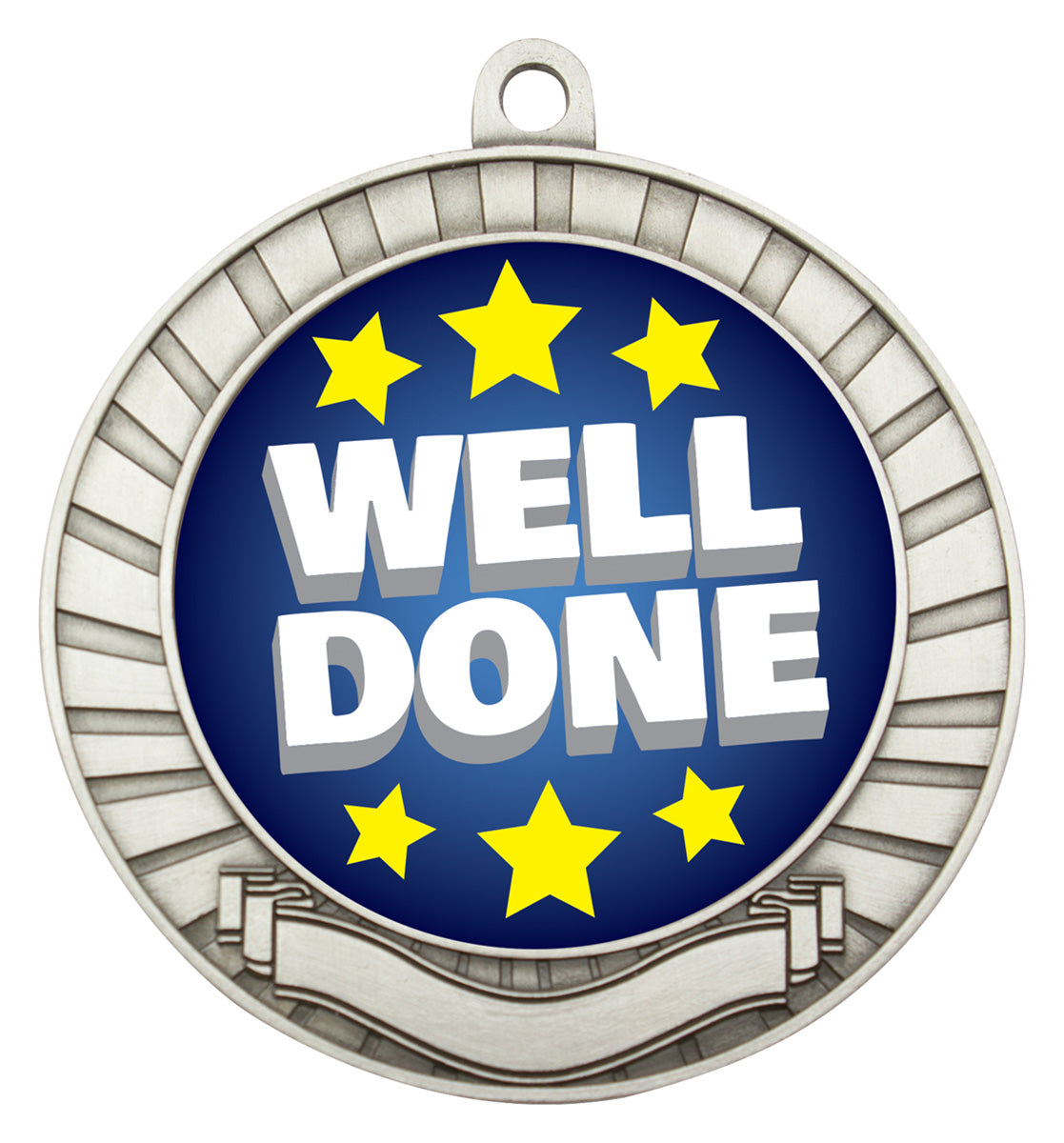 Eco Scroll - Well Done Silver