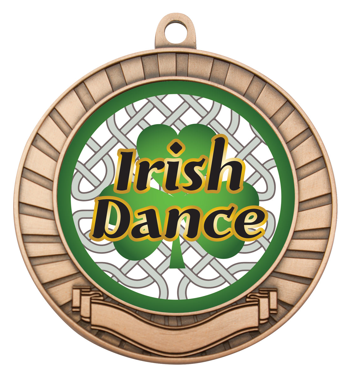 Eco Scroll - Irish Dance Bronze