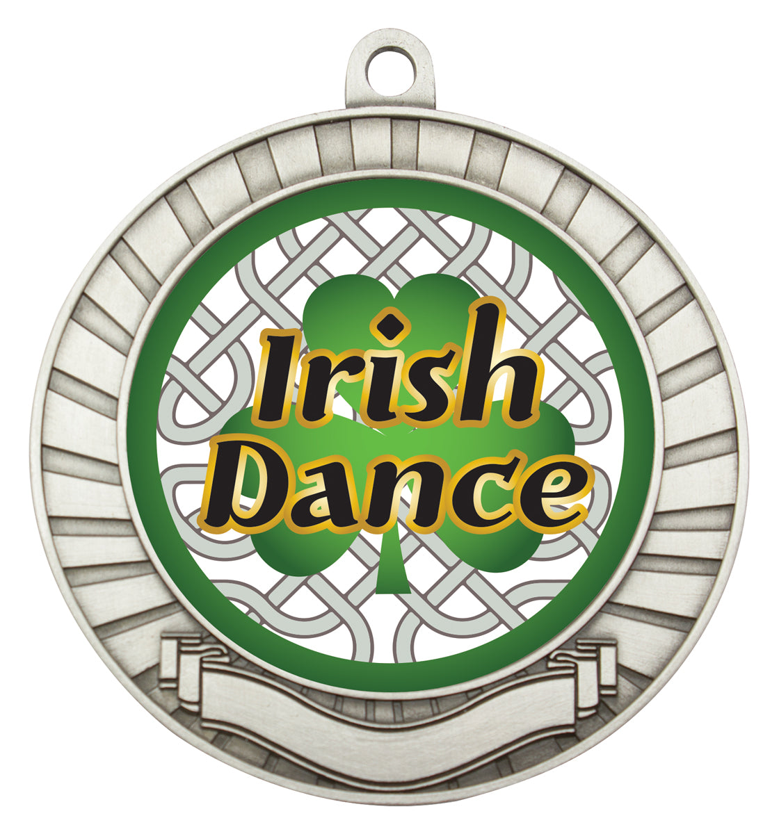 Eco Scroll - Irish Dance Silver