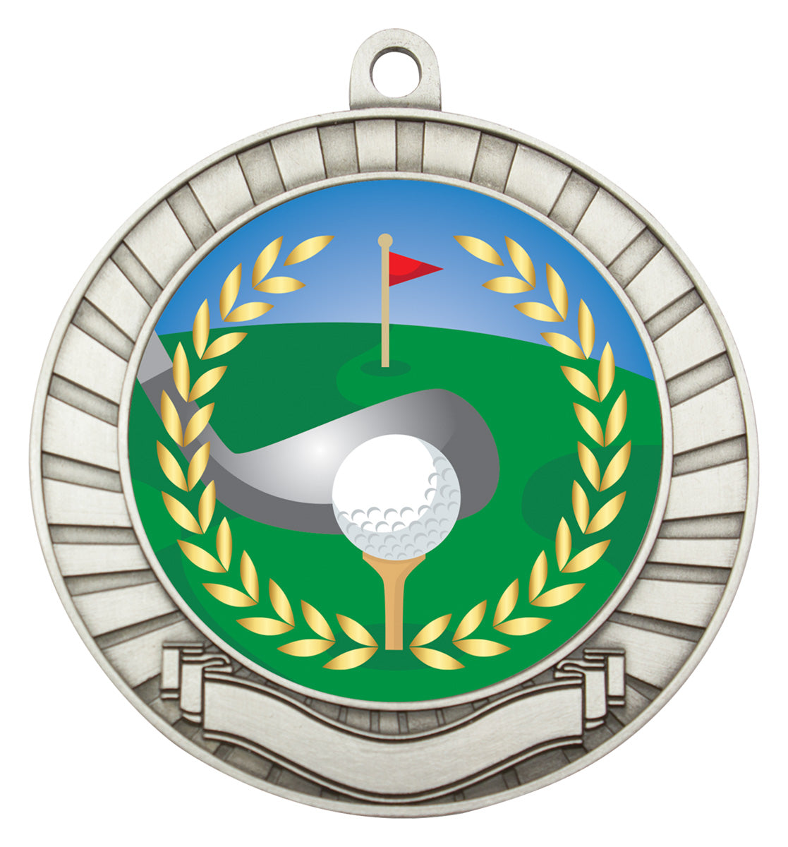 Eco Scroll - Golf Silver