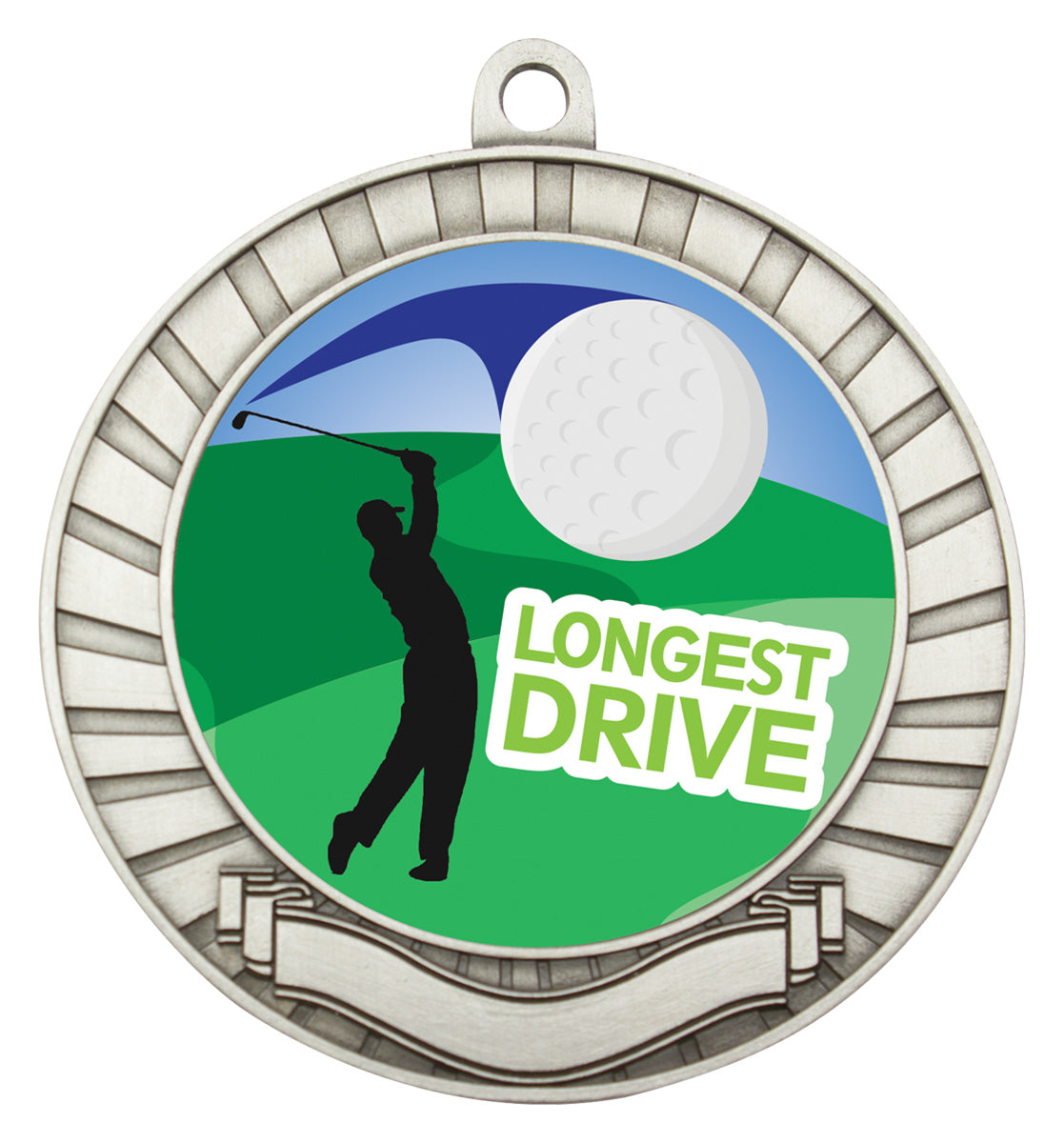 Eco Scroll - Longest Drive Silver
