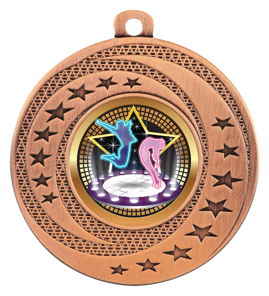 Wayfare Medal - Dance Silhouette Bronze