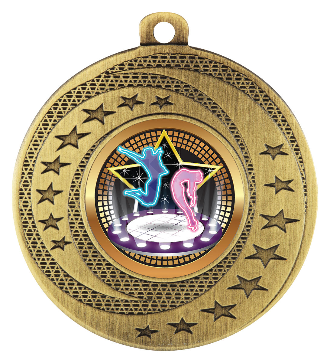 Wayfare Medal - Dance Silhouette Gold