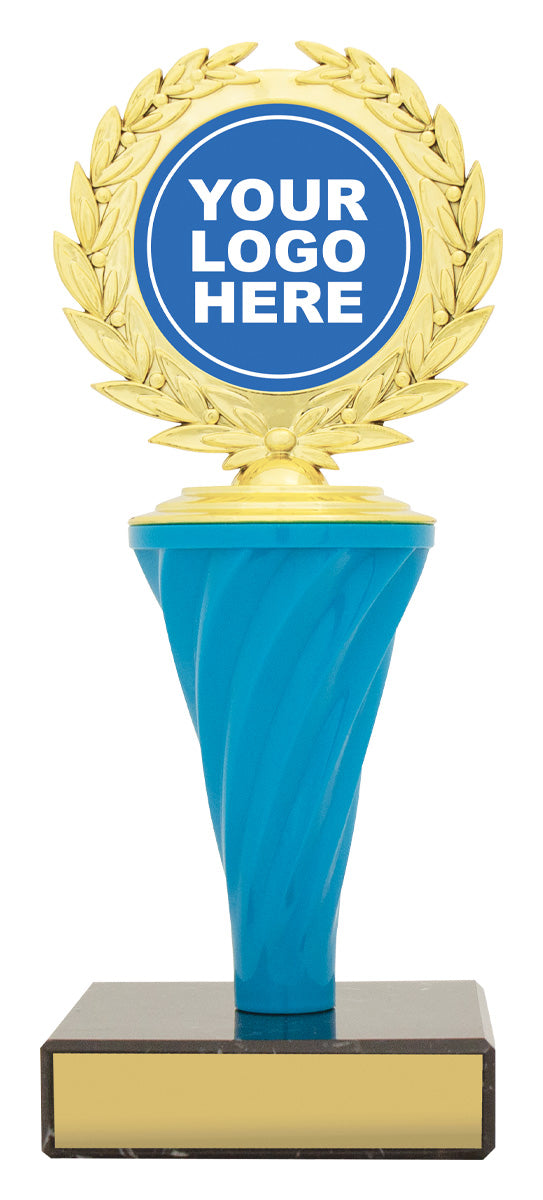 Spiral Riser - Blue 190mm