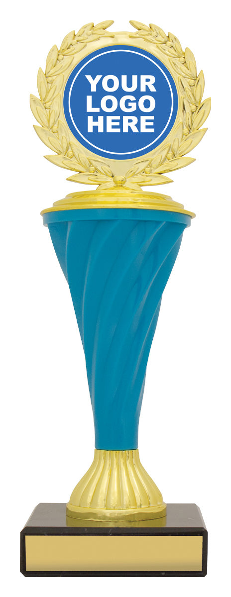 Spiral Riser - Blue 230mm