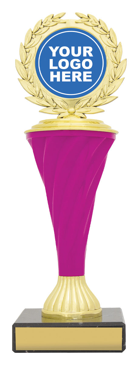 Spiral Riser - Pink 230mm