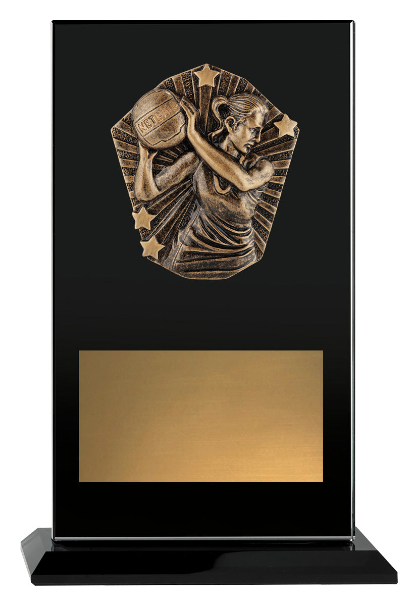 Cosmos Glass - Netball 185mm