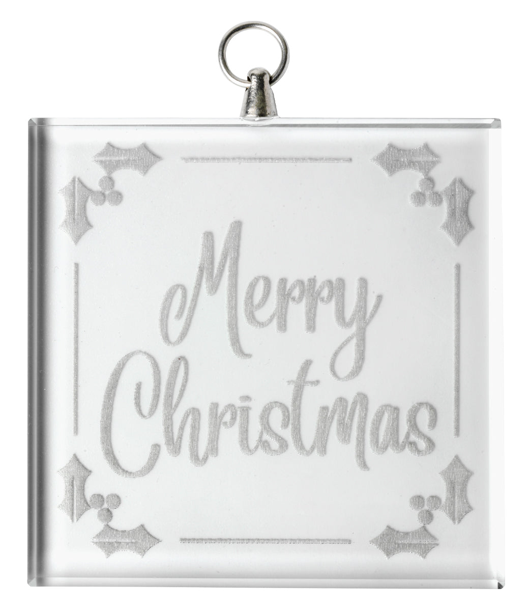 Glass Medal - Square 50mm