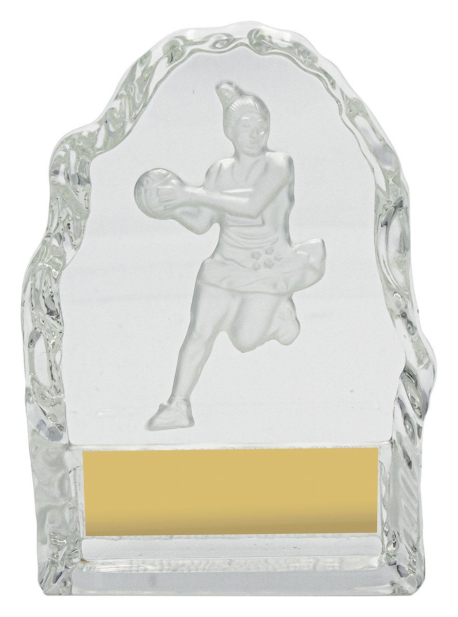 Netball Crystal Iceberg 110mm