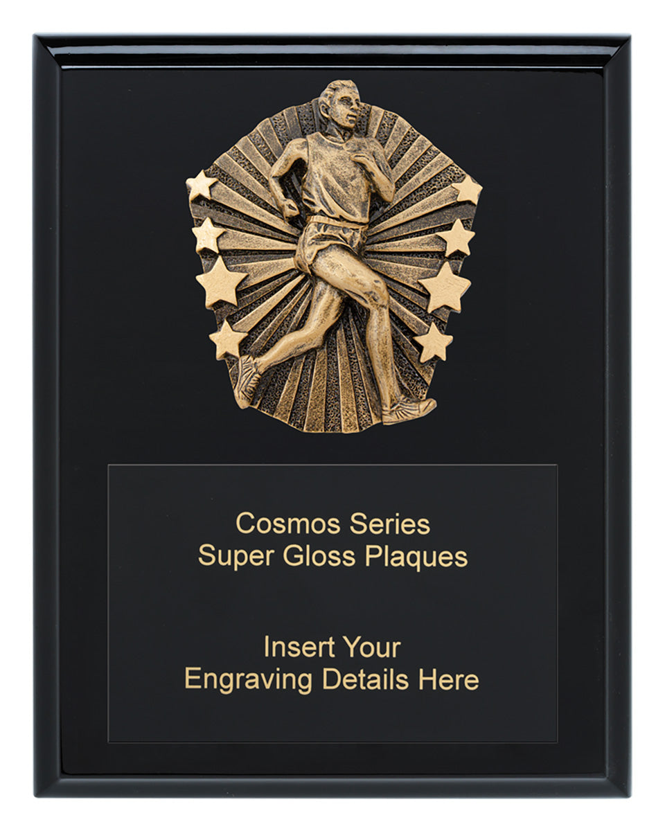 Cosmos Super Plaque - Male Running 225mm