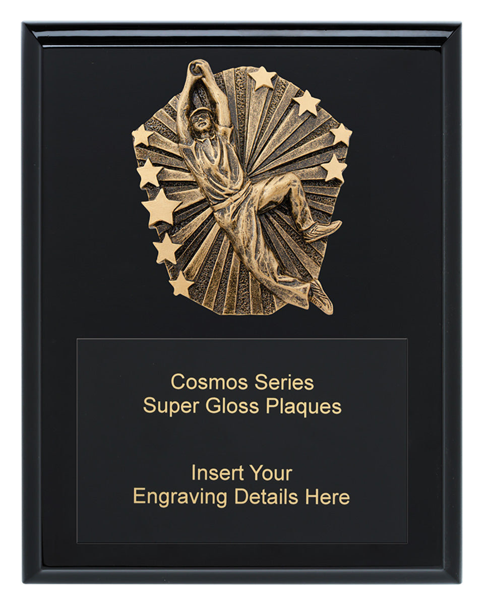 Cosmos Super Plaque - Male Fielding 225mm