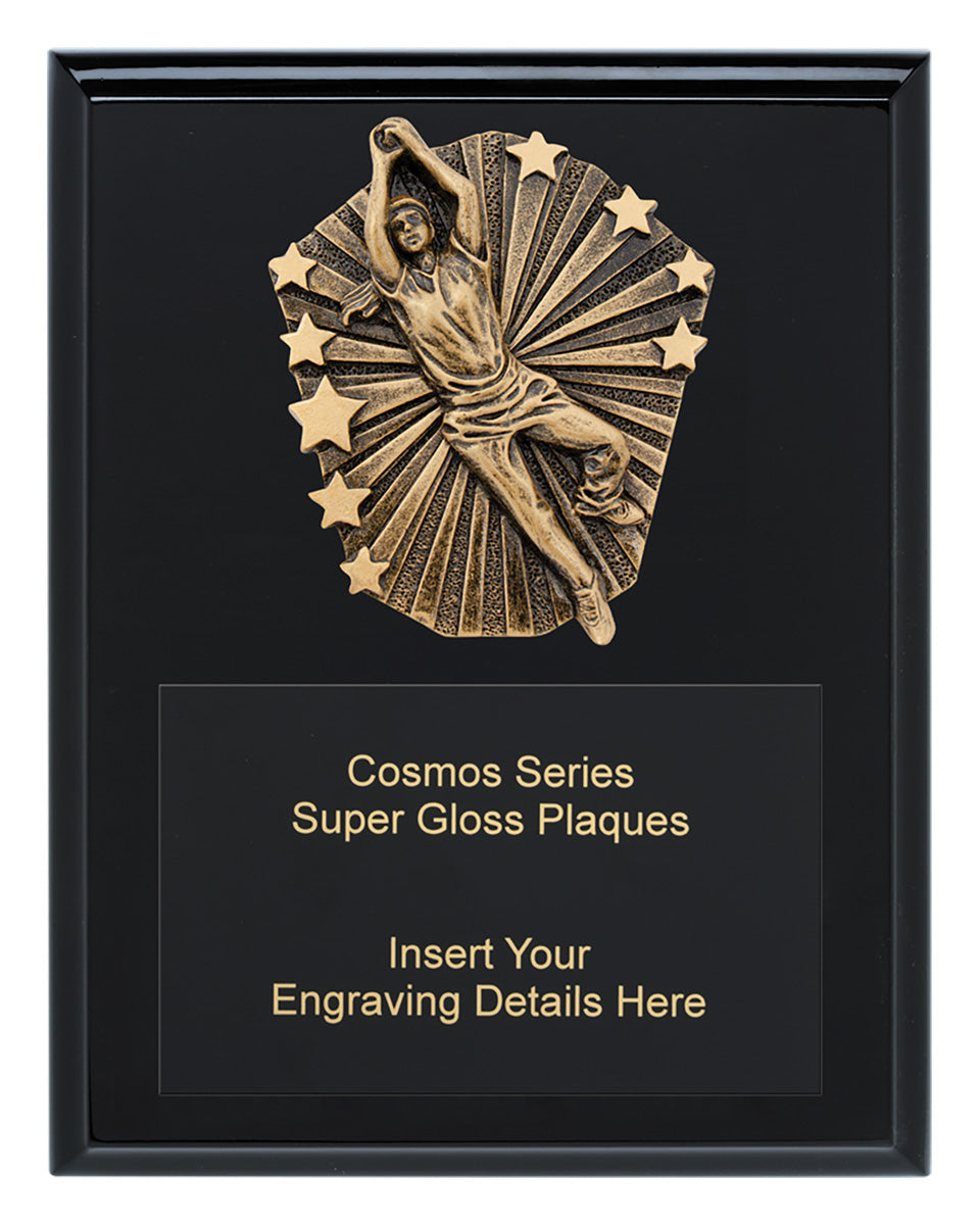 Cosmos Super Plaque - Female Fielding 225mm