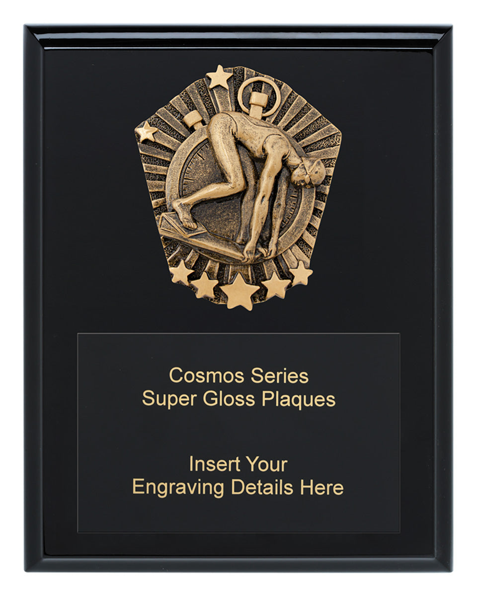 Cosmos Super Plaque - Female Swim 225mm