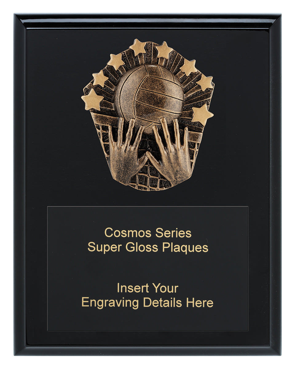 Cosmos Super Plaque - Volleyball 225mm