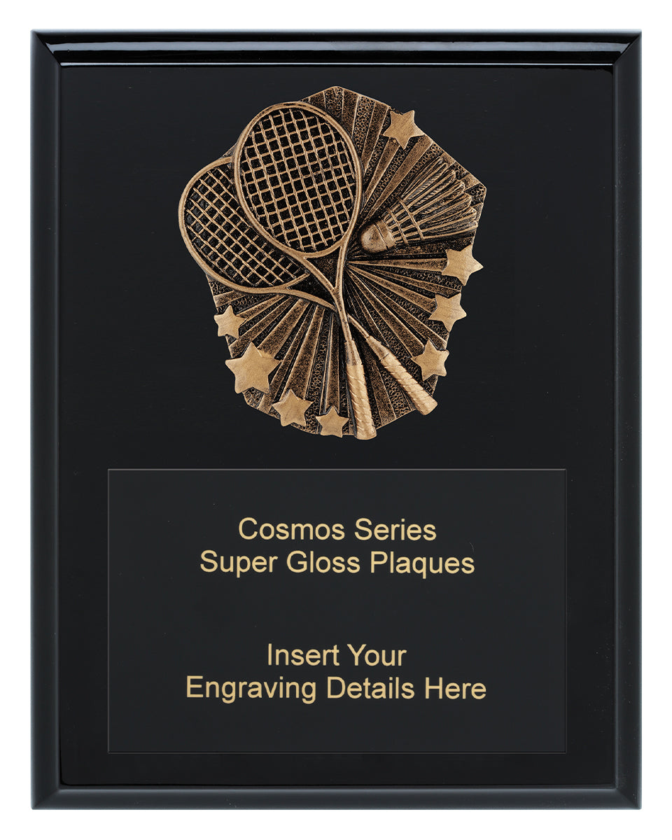 Cosmos Super Plaque - Badminton 225mm