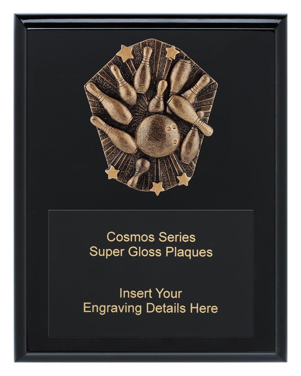 Cosmos Super Plaque - Tenpin 225mm