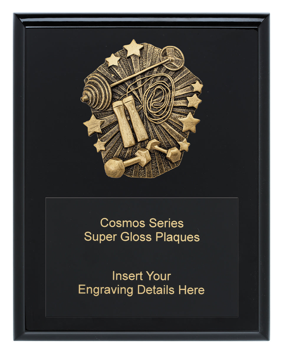 Cosmos Super Plaque - Fitness 225mm