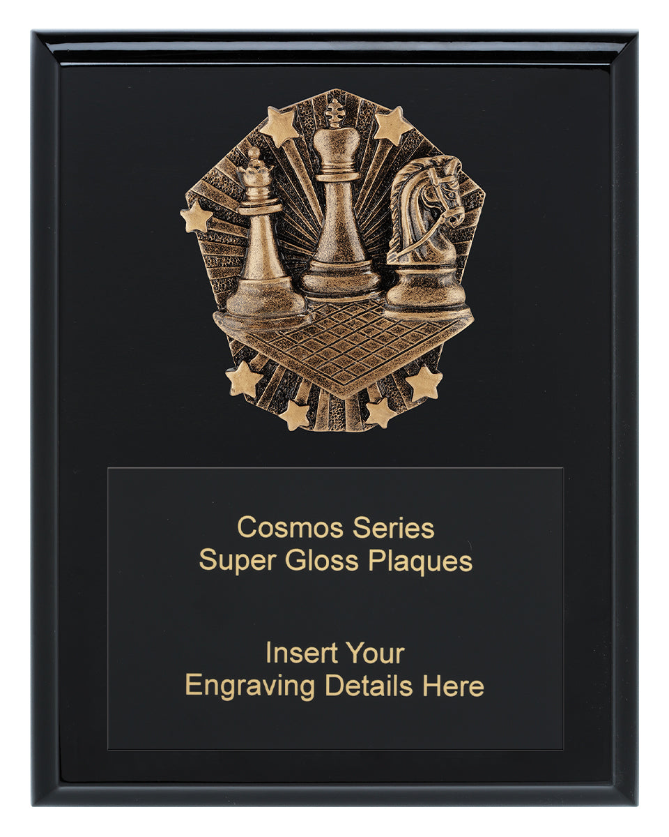 Cosmos Super Plaque - Chess 225mm