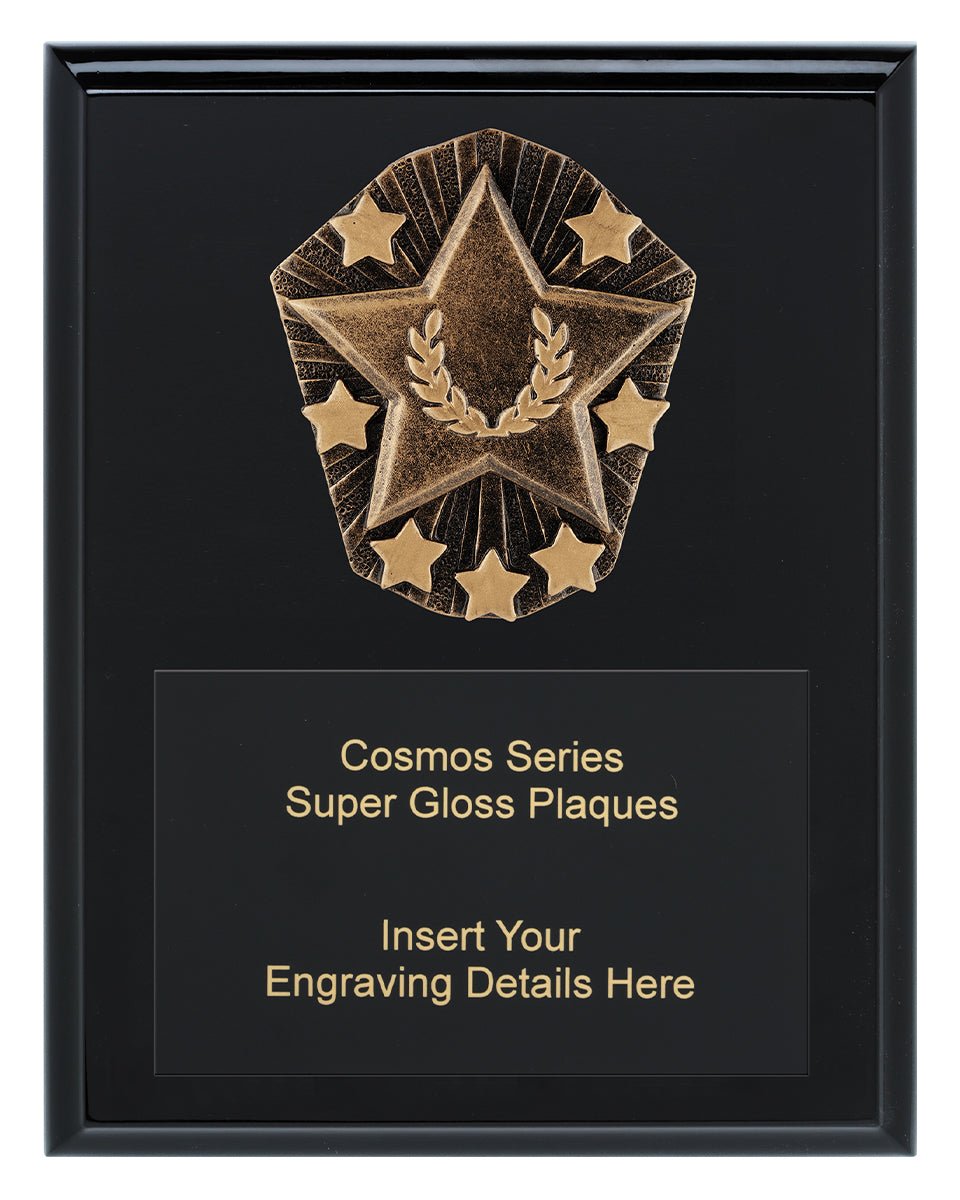 Cosmos Super Plaque - Star 225mm