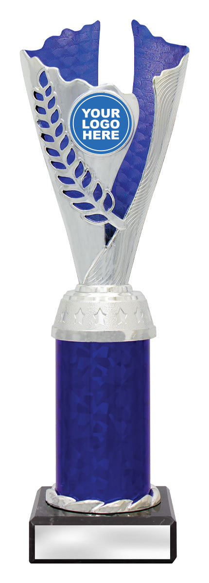 Spirit Cups - Silver / Blue 250mm