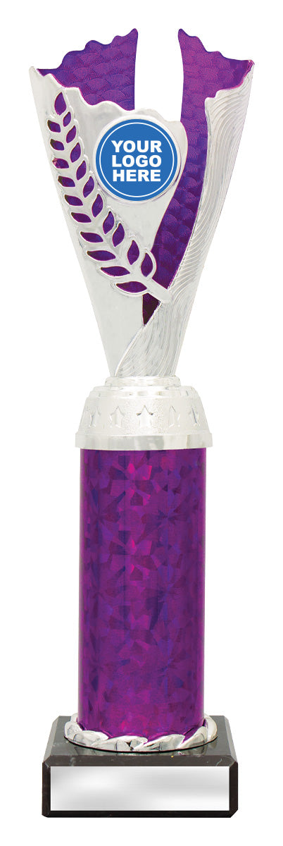 Spirit Cups - Silver / Purple 280mm