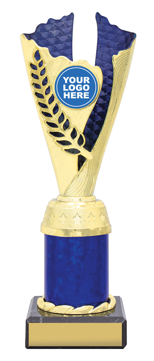 Spirit Cups - Gold / Blue 225mm