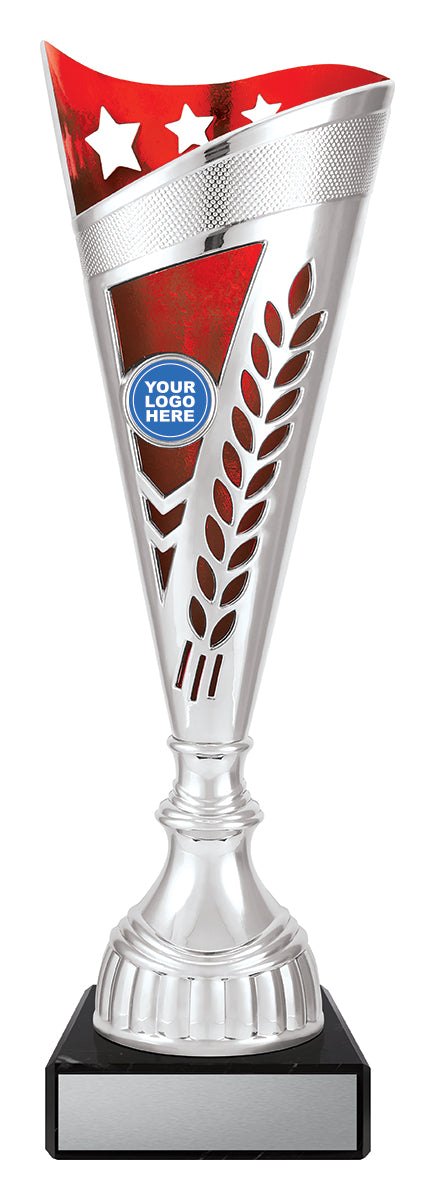 Starsail - Silver / Red 345mm